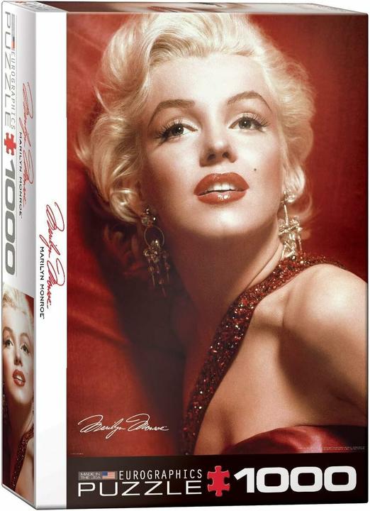 Immagine prodotto Eurographics Ritratto di Marilyn Monroe in rosso (1000 pezzi)