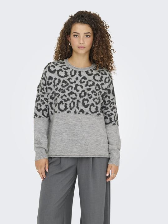 Actual product image Only Onljade Animal Ls O-Neck Knt Noos (XL)