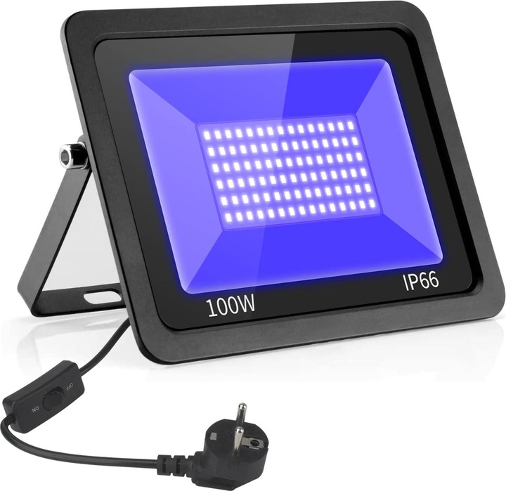 Produktbild Elegante 100W LED Schwarzlicht Strahler 365-370nm
