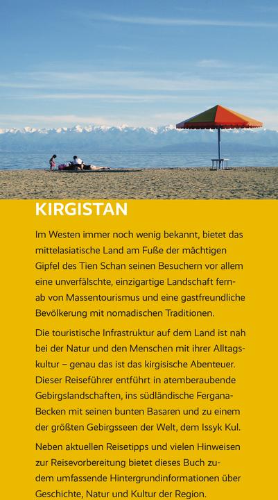 Image du produit Reiseführer Kirgistan (Allemand, Dagmar Schreiber, Stephan Flechtner, 2025)