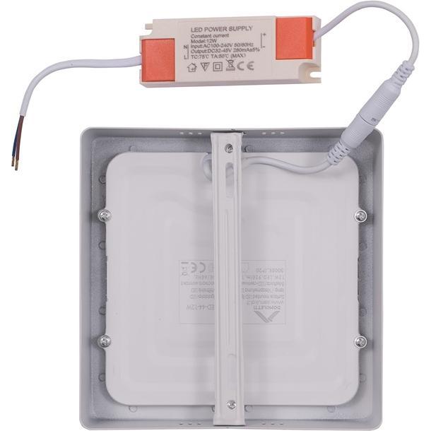 Domoletti, Wandleuchte + Deckenleuchte, LED PANEL DLED-44 12W 3000K S