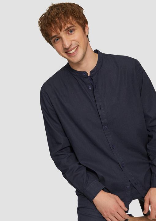 Actual product image S.Oliver Hemd Hemd aus Leinenmix mit Garment Dye (XS)