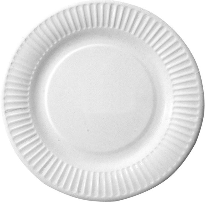 Produktbild Naturestar Pappteller Bio rund DM 230mm Frischfaserkarton VE=100 Stück (100 x)