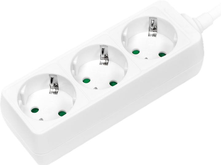 Actual product image LogiLink socket strip (3 x, CEE 7/3, 1.50 m)
