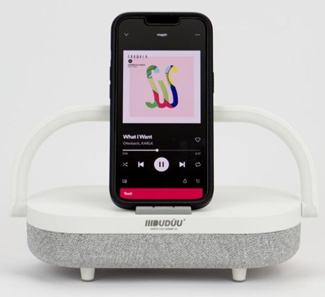 Neo Speaker Bluetooth 10w Lampada Bianc Duduu Mood Bianco X Pc/Smartphone