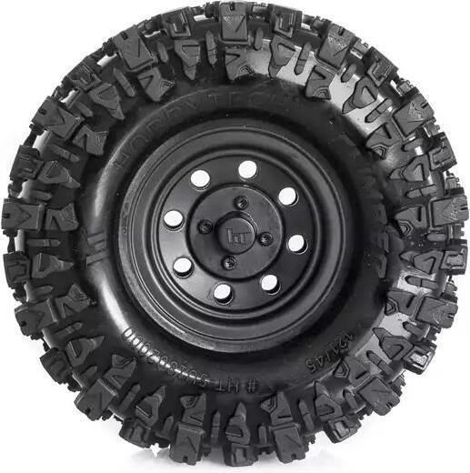 Image du produit Hobbytech Roues complètes Climber 121/45 mm 1.9" noir, 1 paire