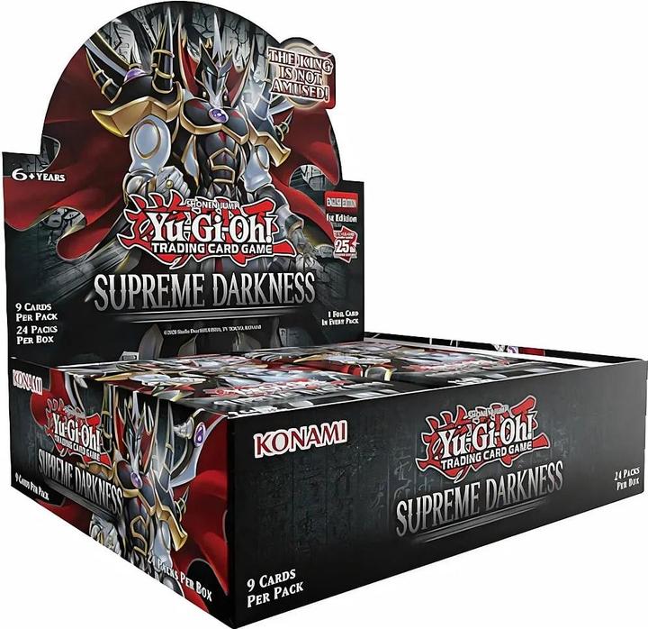 Actual product image Yu-Gi-Oh Supreme Darkness Booster Box EN (English, Booster display)