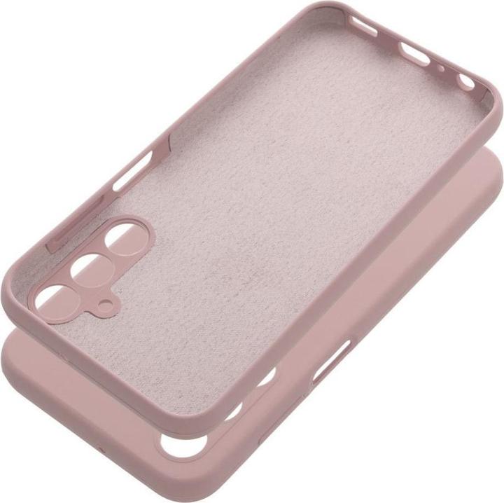 Image du produit OEM Back panel cover Case SILICONE 2mm for SAMSUNG A25 5G sand pink (Samsung Galaxy A25 5G)
