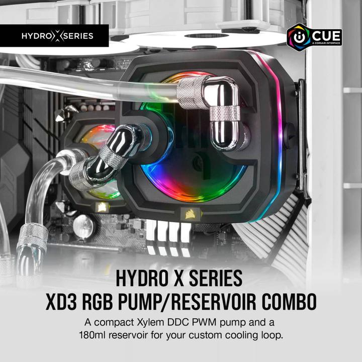 Actual product image Corsair Hydro X Series XD3 RGB
