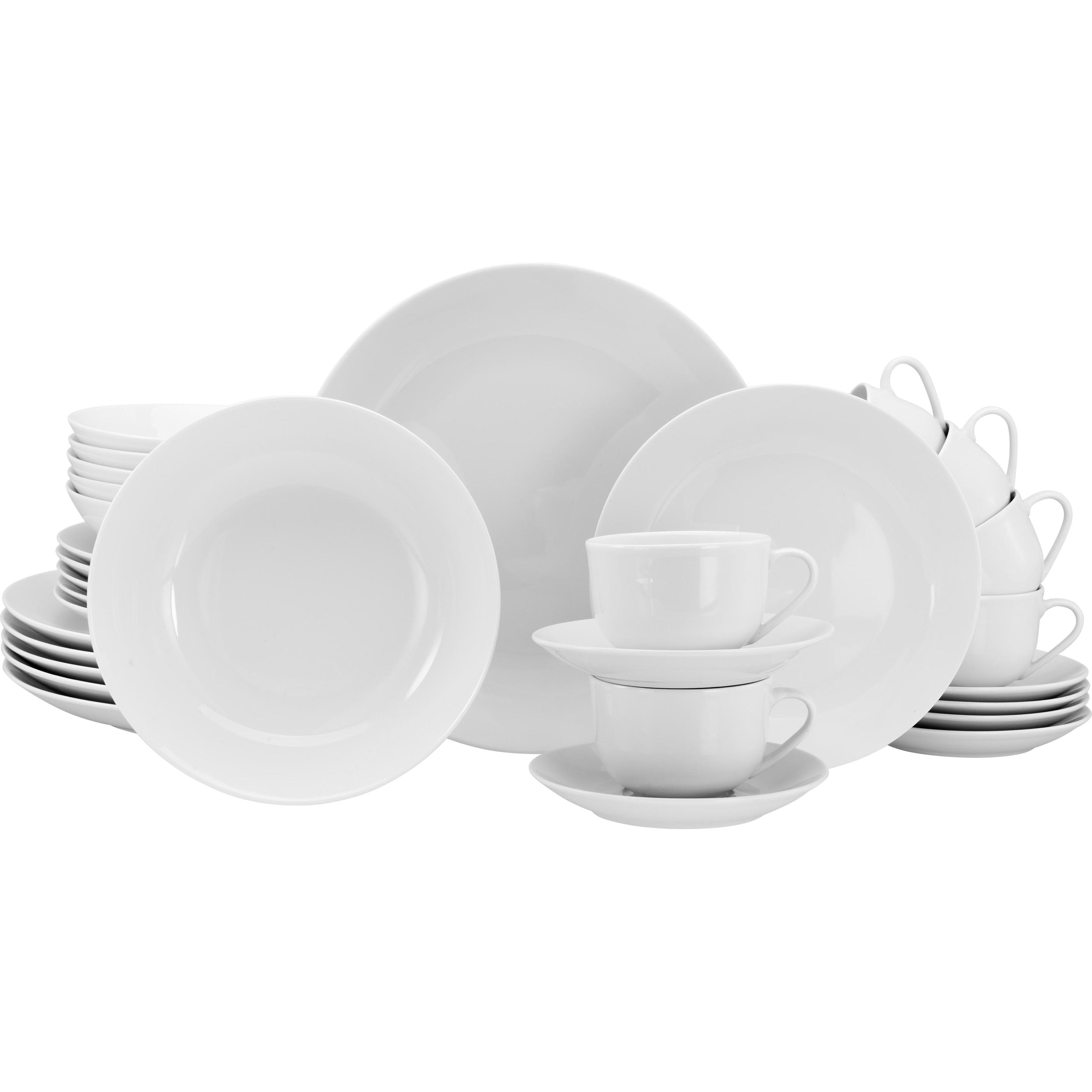 CreaTable, Geschirrset, Luna (30 Stück)