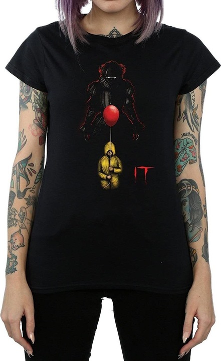 Actual product image Universal Textiles Unisex Adult Pennywise Shadow T-Shirt (3XL)