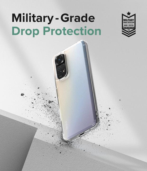 Produktbild Ringke Fusion Matte TPU Cap with Gel Frame for Xiaomi Redmi Note 11S (Xiaomi Redmi Note 11S)