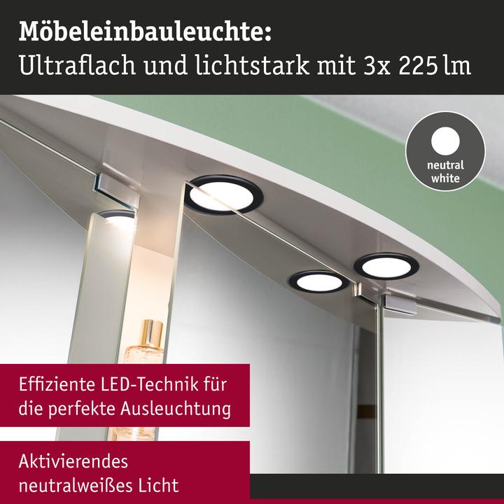 Produktbild Paulmann Möbeleinbauleuchte (225 lm)