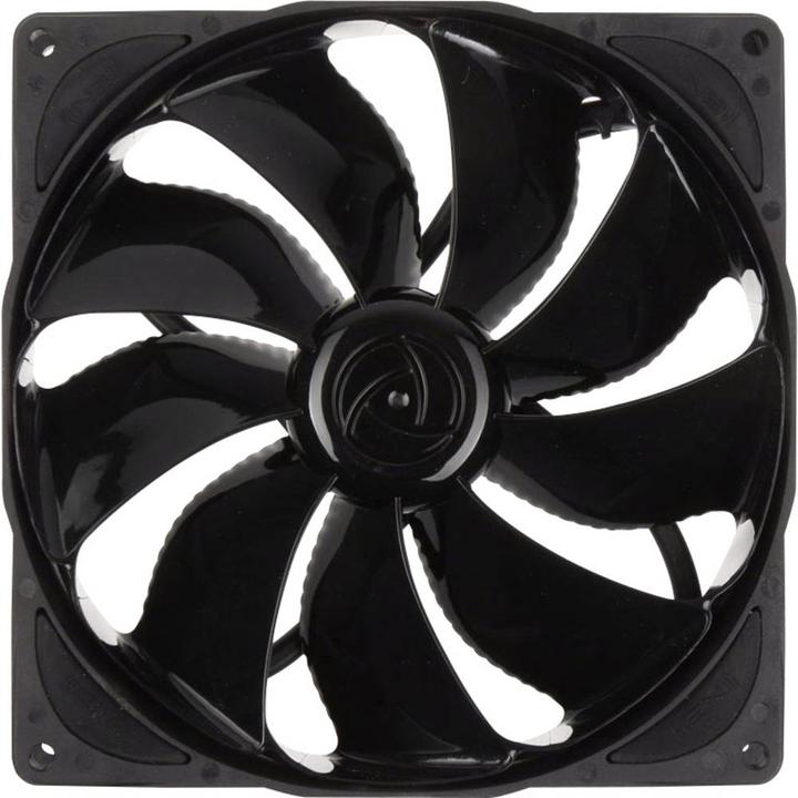 Actual product image Noiseblocker NB-eLoop Fan B14-PS Black Edition - 140mm PWM (140 mm, 1 x)
