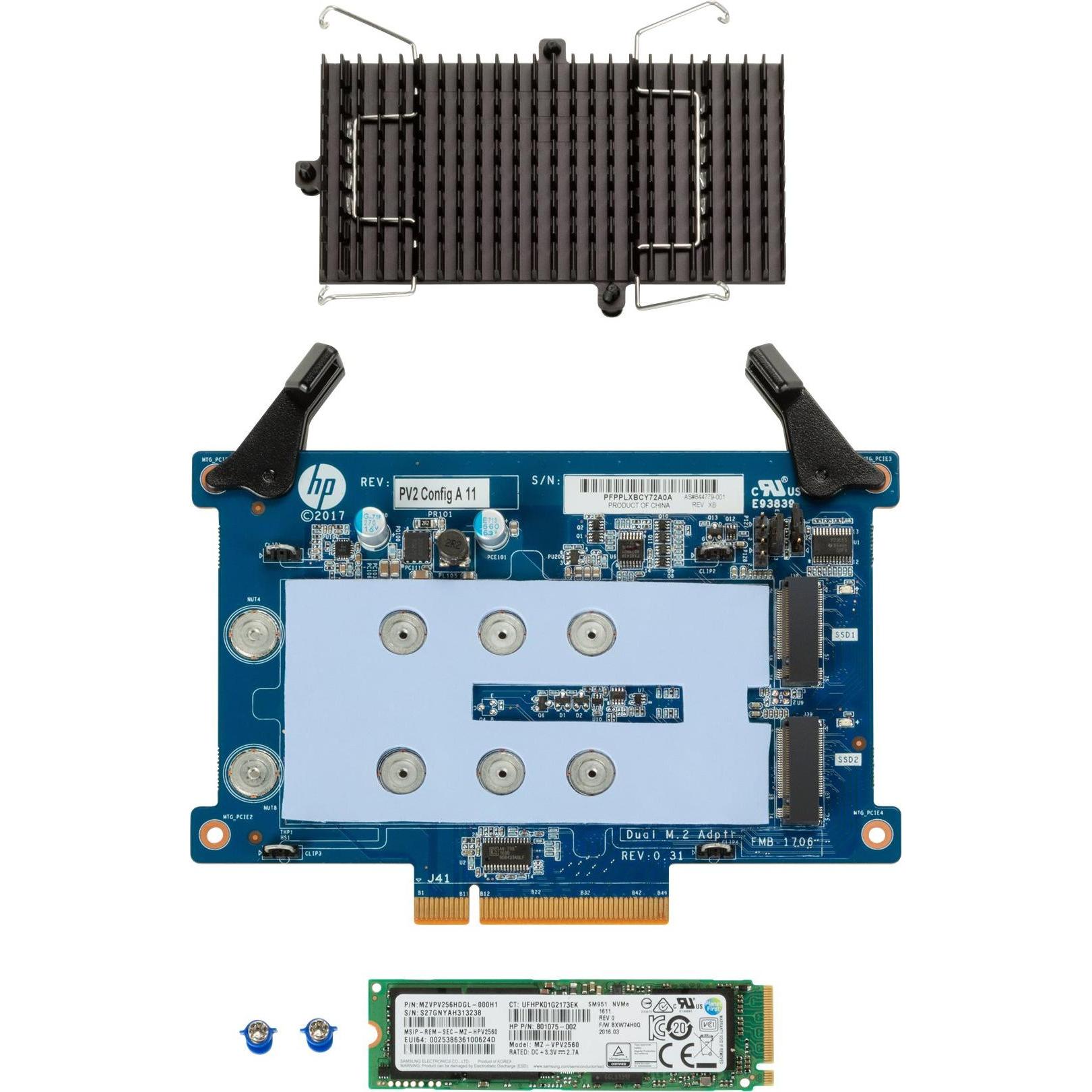 HP Z 2TB TLC 4R Kit SSD (2000 GB, 2.5"), SSD