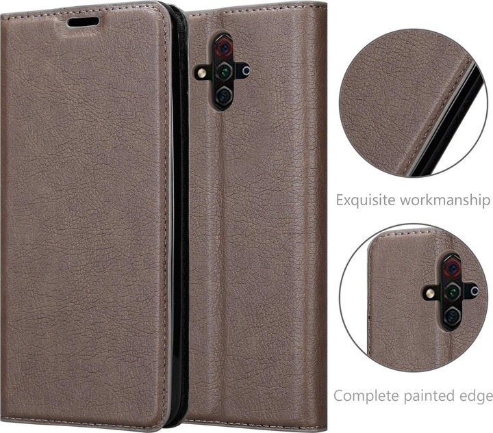 Actual product image Cadorabo Book Invisible Magnet Cover (Honor Play 5G)