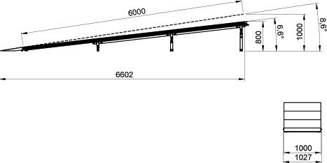 Produktbild Showgear Mammoth Dex Ramp 60 - 80 cm