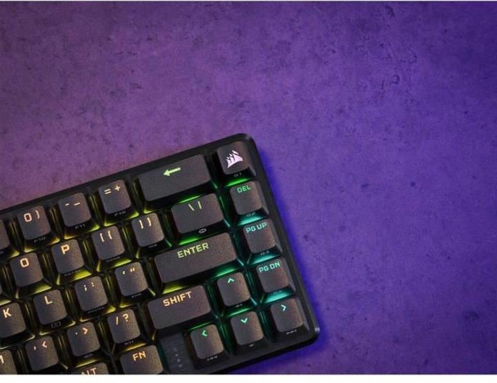 Produktbild Corsair K65 Pro Mini 65% - Noir/RGB/Filaire (FR, Kabelgebunden)