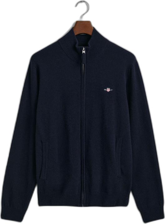 Produktbild GANT strickjacke mit zipper superfine lambswool (XL)