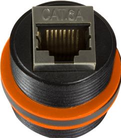 Actual product image LogiLink Patch cable connector (CAT6a, 135 m)