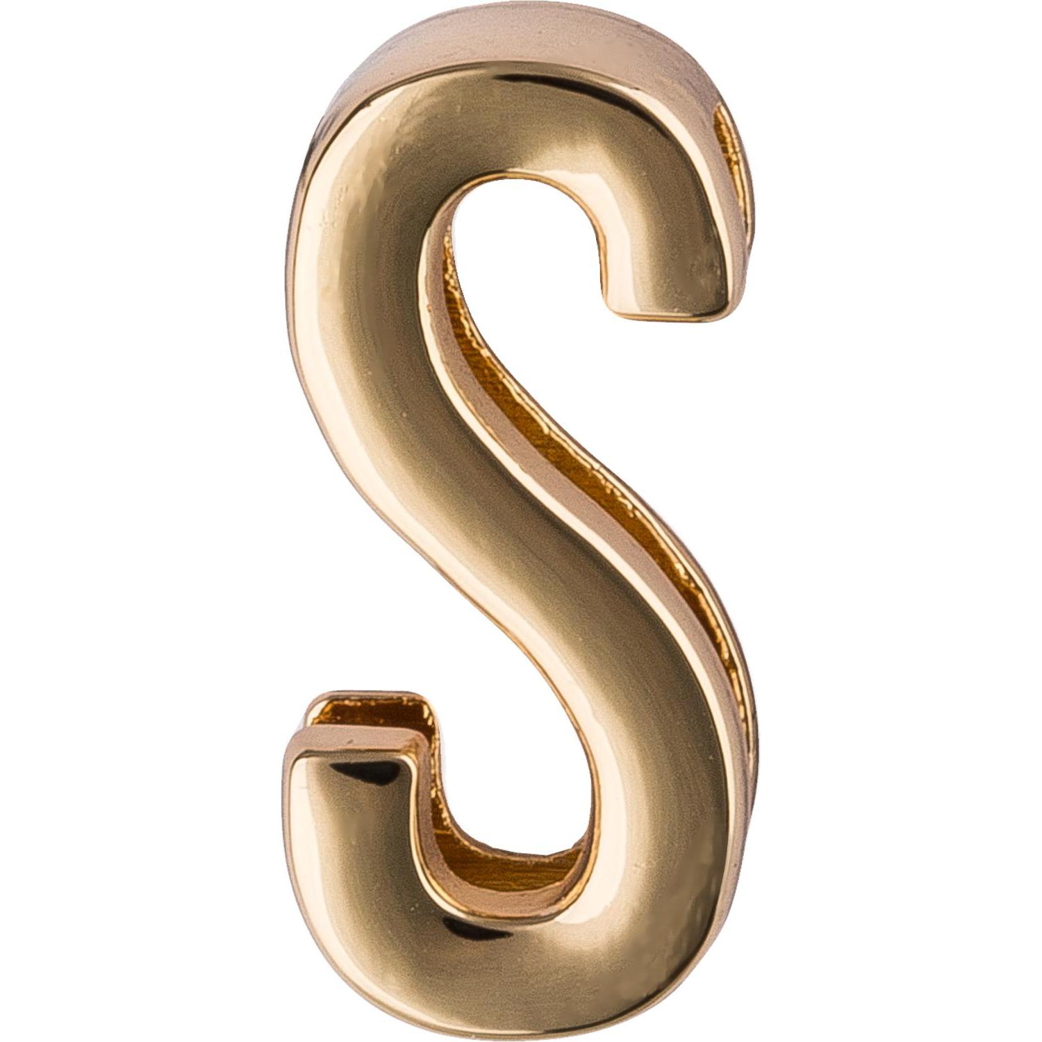 Peter Jäckel OHLALA! Golden Letter S für Personalize Cover & Sleeve (Apple iPhone 13, Apple iPhone 14), Smartphone Hülle...