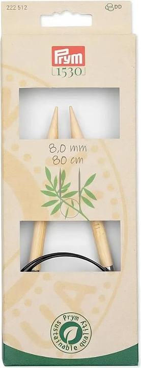 Produktbild Prym Rundstricknadel BAMBUS 9.00 mm, 40 cm