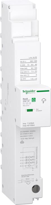 Schneider Electric Kombiableiter ZP T1 T2 T3 R9LC2707 7,5kA TT/TNS komp.Bauform 3PN