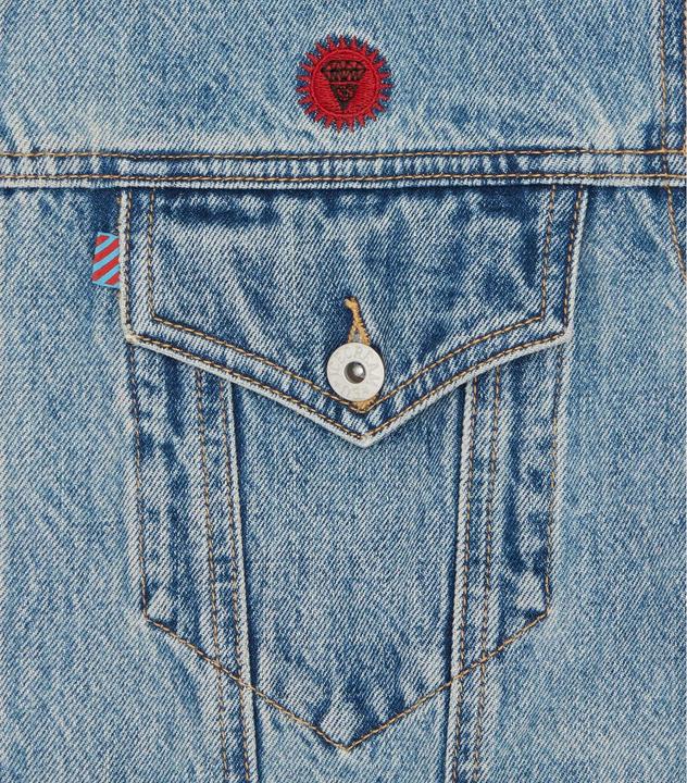 Actual product image Icecream Trucker denim jacket (M)