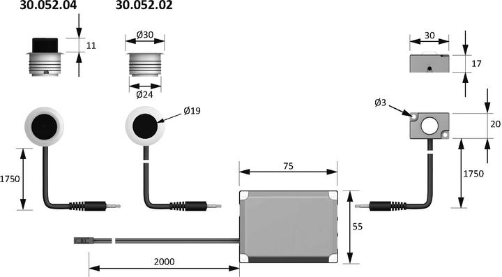 Produktbild Halemeier Infrarot Reichweitenverlängerung Repeater Plus12 V (1 Stk.)