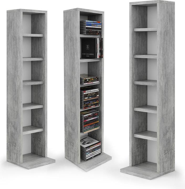 Actual product image Vicco CD-Regal (21 x 20 x 91.80 cm)