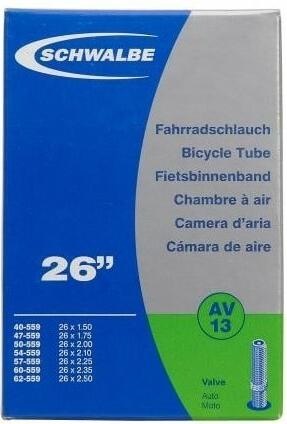 Actual product image Schwalbe Av13 (Schrader (AV), 26", 40 mm)