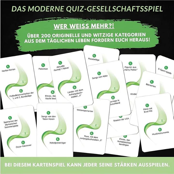 Produktbild Anzen Spiele WER WEISS MEHR?! (d) (Deutsch, 2 - 12 Spieler)