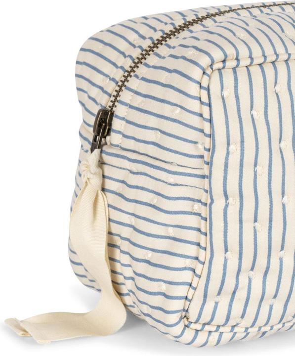 Actual product image Konges Slojd Wattierte Kulturtasche Stripe Bluie