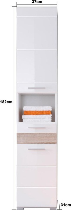 Immagine prodotto Trendteam Mezzo (37 x 31 x 182 cm)
