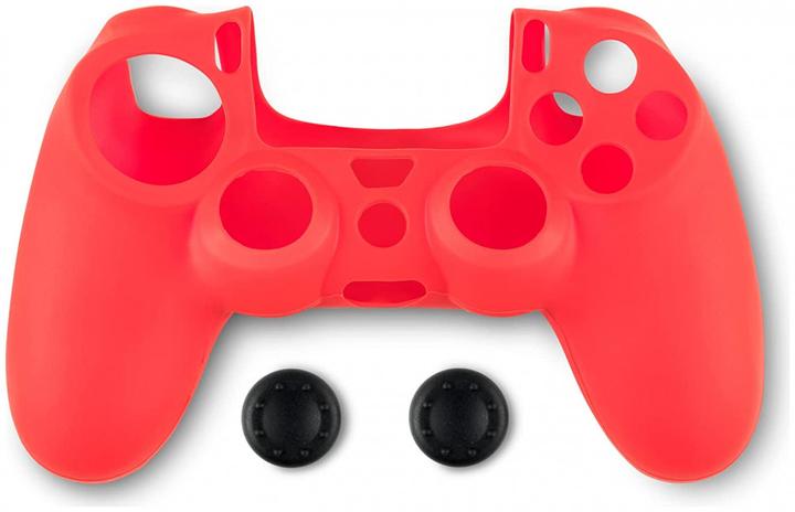 Actual product image Spartan Gear Controller Silicon Skin Cover and Thumb Grips (Compatible With Playstation 4) (Colour (PS4)