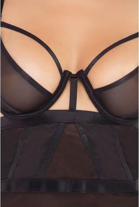 Actual product image René Rofé RR New In Town 2Pc Bra Set Black SM (M)