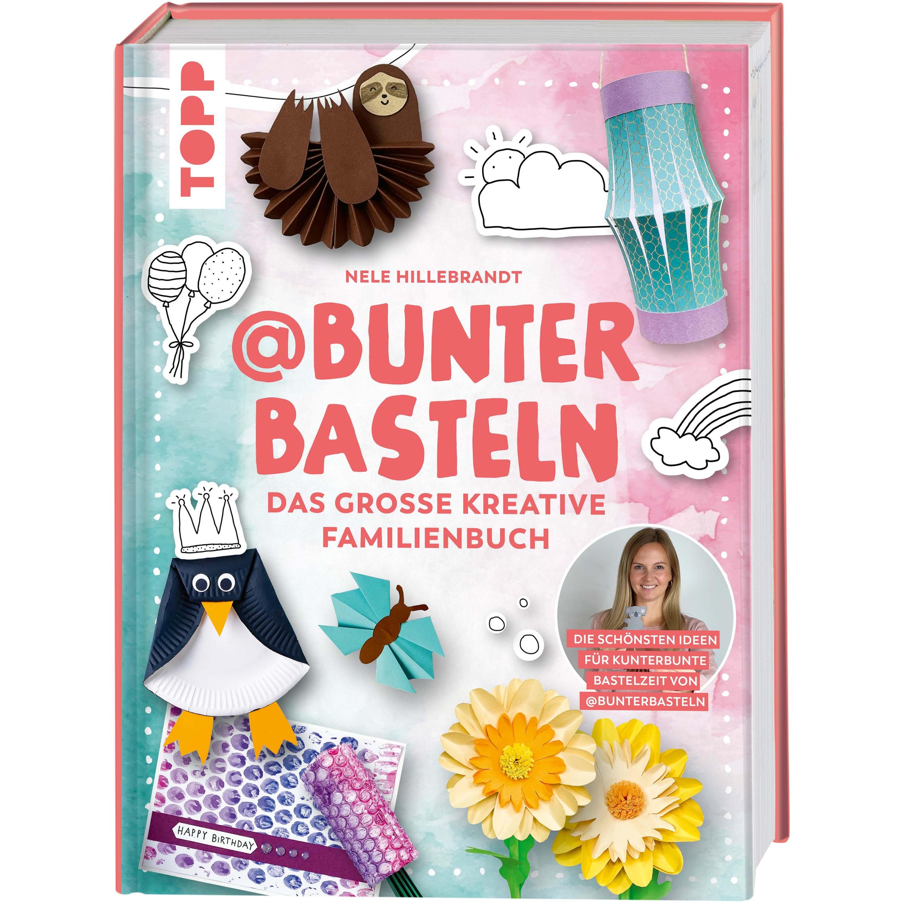 Thumbnail - @bunterbasteln - Das grosse kreative Familienbuch, Ratgeber von Nele Hillebrandt
