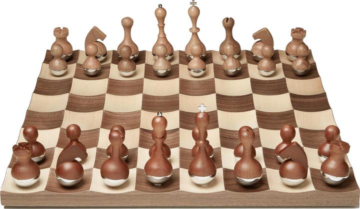 Actual product image Umbra Wobble Chess Set