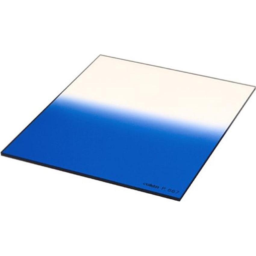 Cokin Filter P667 Verlauf fluo 2 (84 mm, ND- / Grauverlauffilter), Objektivfilter, Blau