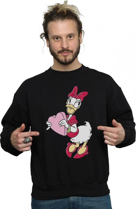 Produktbild Disney Daisy Duck Love Heart Sweatshirt (M)