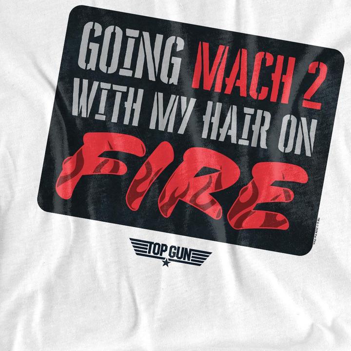 Produktbild Top Gun Mach 2 Hair On Fire TShirt (M)