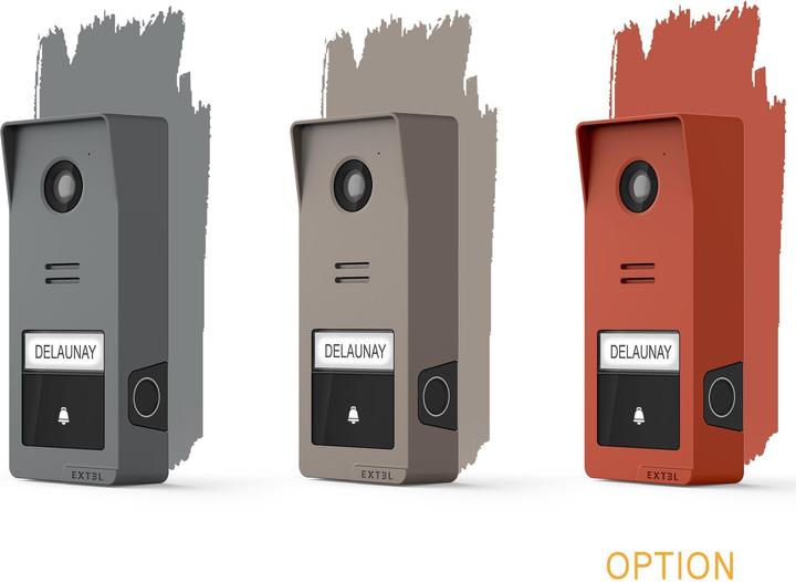 Image du produit Extel Video-Türsprechanlage WLAN Türsprechanlagen-Modul, Monitor Anthrazit, S (WiFi)