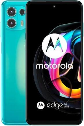 Actual product image Motorola Edge 20 Lite (128 GB, Laguna Green, 6.67", Hybrid Dual SIM, 5G)