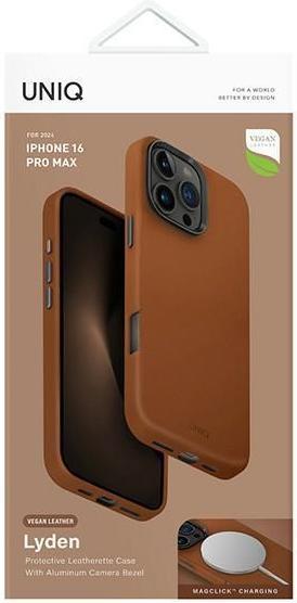 Produktbild Uniq etui Lyden iPhone 16 Pro Max 6.9" Magclick Charging karmel/caramel (Apple iPhone 16 Pro Max)