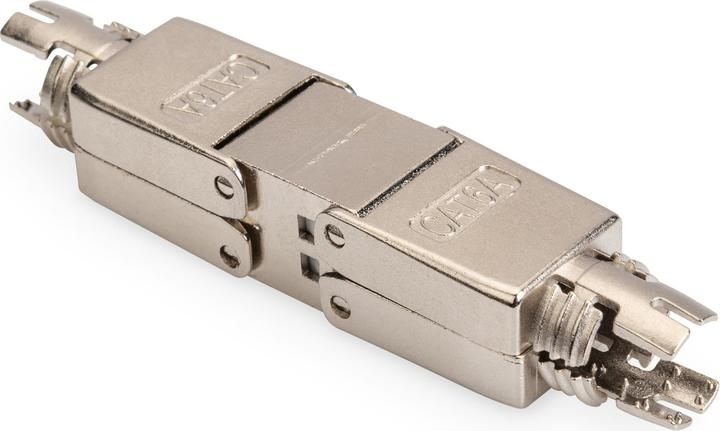 Produktbild Digitus CAT 6A CAT-Verbinder (Kupplung für Feldanwendungen), 500 MHz (Keystone Modul, Netzwerk Kupplung)