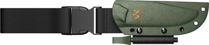 Immagine prodotto Wolfang Fondina LUPUS in kydex con stella di fuoco verde