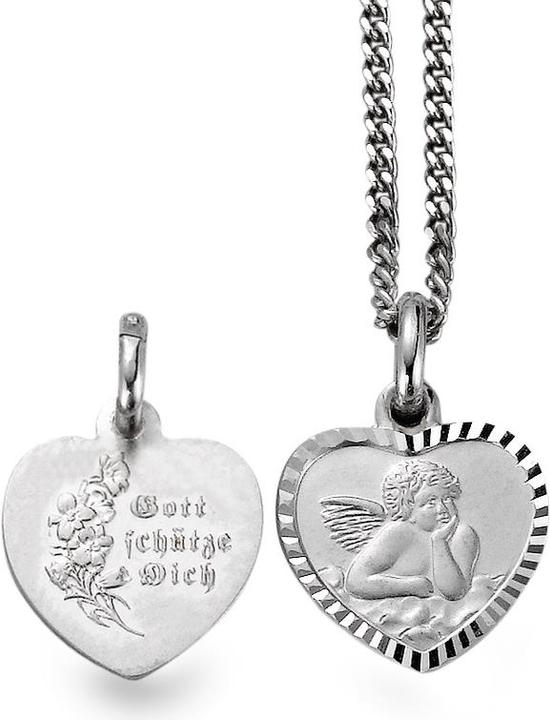 Rhomberg Pendentif ange gardien (Argent, 36 cm)