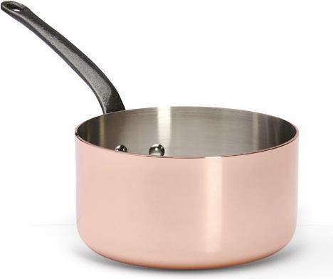 Image du produit de Buyer Inocuivre Casserole avec poignée en fonte (16 cm, Casserole, Acier inoxydable, Cuivre)