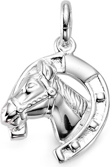 Rhomberg Anhänger Pferd / Hufeisen (Silber)