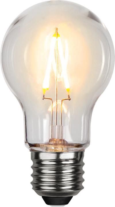 Actual product image Star Trading LED Leuchtmittel E27 A55 Outdoor Lighting PC Cover Filament (E27, 1 W, 80 lm, 1 x, G)